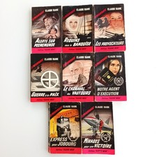 Lot 8 poches espionnage