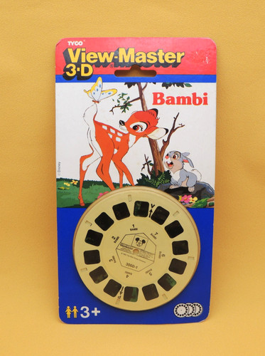 Bambi view master 3d disney - bambi,