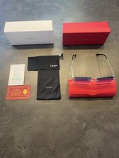 Lunette cartier Bleu Taille