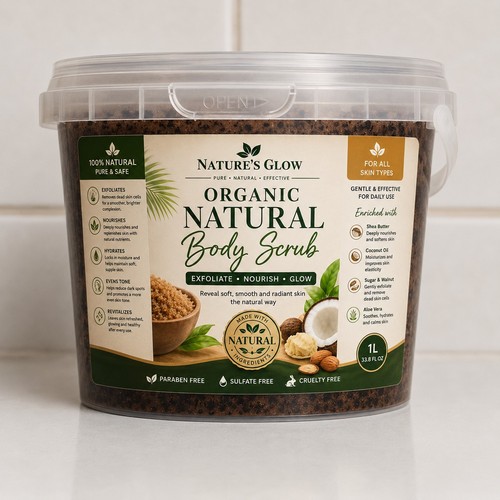 Organic natural body cream - cream, &