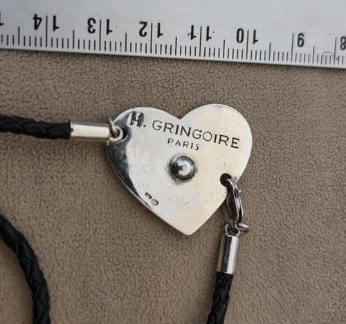 Collier argent massif marque - collier,