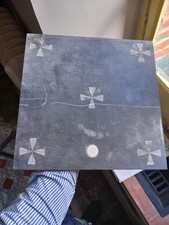 Altar Stone Marble Plaque Engraved Cross Church Chapel Catholic Religion