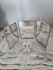 Ancien Miroir de barbier