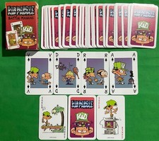 Old Vintage Unusual Non Standard ** KID PADDLE ** Playing Cards COMIC CARTOONS