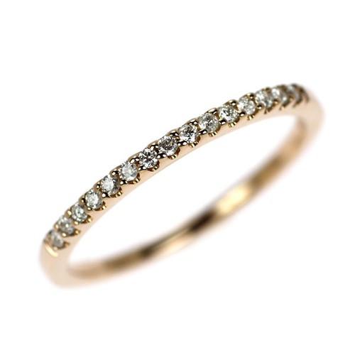 Bague diamant k18pg - diamant,