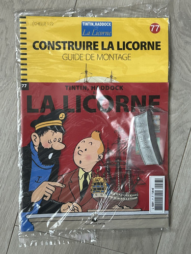 Construire licorne tintin - construire,
