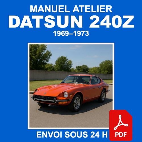 Manuel atelier datsun 240z - atelier,