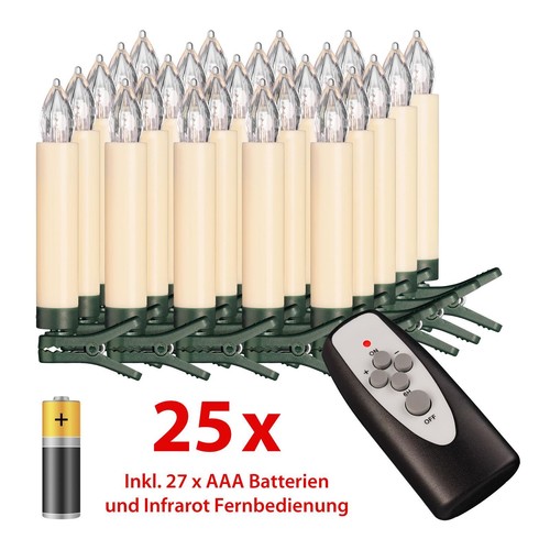 Bougies noël led - de,