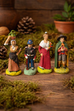 Lot 3 Santons Carbonel 1970 +