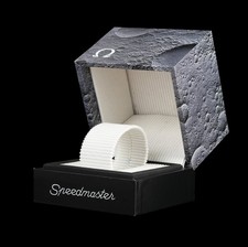 Beautiful Handmade Watch Empty Box for Omega Speedmaster (Moon Crater Inspired)