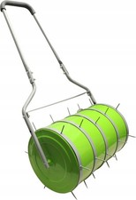 Aérateur de Gazon Manuel avec Rouleau à Pointes – Scarificateur Pelouse Jardin