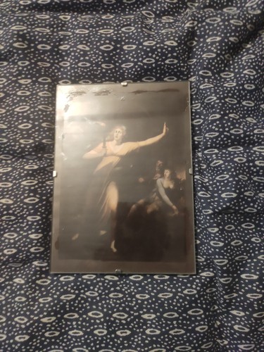 Ancien tableau scene - ancien, de