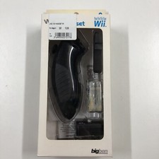 NEUF NEW 🎮 nunchuk sans fil noir nintendo WII/u 🎮🎮🎮🎮🎮 manette