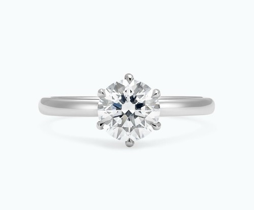 Bague solitaire diamant 03 - solitaire, 1.03
