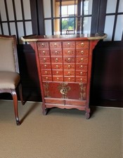 Meuble de collection / d'apothicaire coréen.