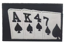 Patch AK47 velcro - Livraison gratuite