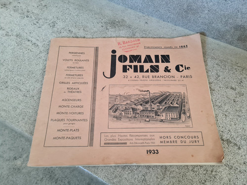 Catalogue publicitaire jomain - catalogue,