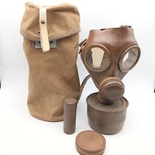 Antique gas mask ANP model 1951 - French Army - Algerian War