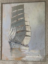 Superbe gouache originale signée Georges FOUILLE