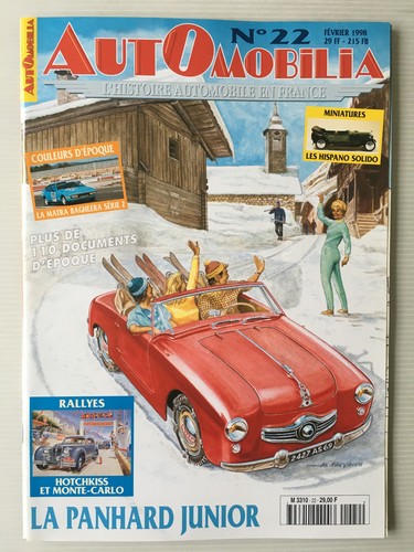 Revue automobilia n 22 - ,
