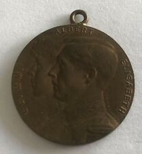 MEDAILLE EN CUIVRE ALBERT ET ELISABETH BELGIQUE REF65207