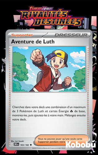 Carte pokémon aventure - carte,