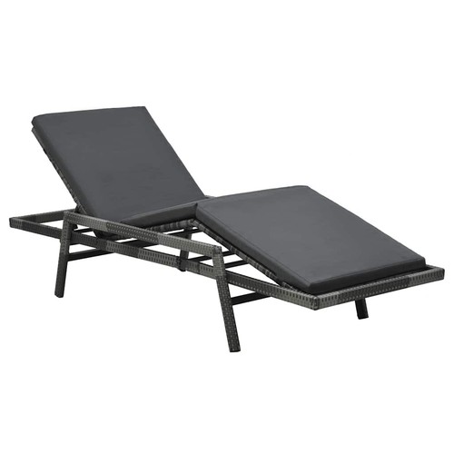 Chaise longue avec coussin - longue,