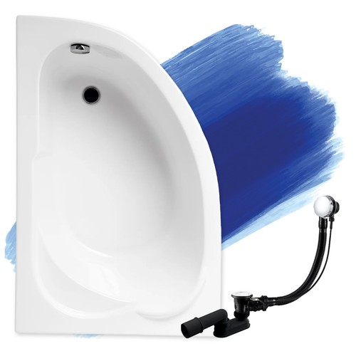 Baignoire bain angle 130x85 - d'angle,