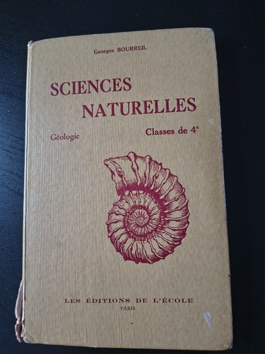 Sciences naturelles géologie - sciences,