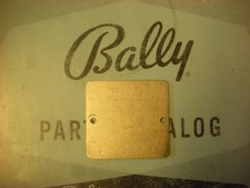 flipper  Bally : entrée de