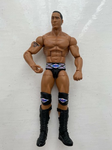 Wwe the rock mattel - mattel, elite