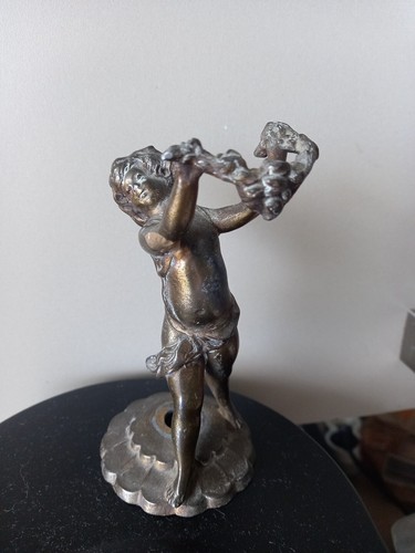 Ancienne statue bronze - ancienne, en