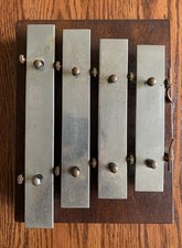 Deagan Xylophone Antique 1920-30s? 300 4 Chime Bell Dinner