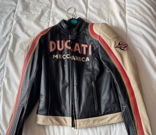 Ducati leather jacket - ducati, 42