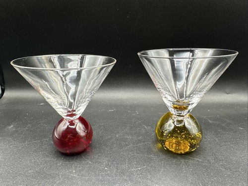 Pair vintage point ruby - ruby, &