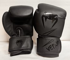 Venum 14oz Black Boxing MMA Gloves Perfect For Sparing, Bag Work UFC WBC EXCLNT!