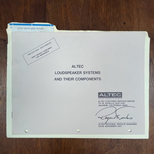 Vintage altec loudspeaker - vintage,