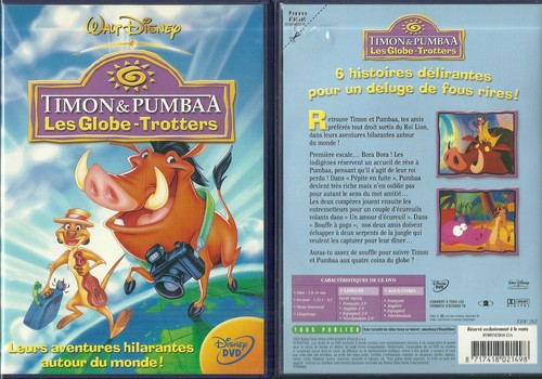 Dvd timon pumbaa les - dvd,