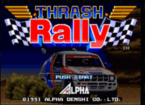 Trash rally neo geo mvs - k7,