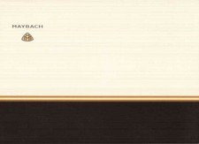 Catalogue Brochure Maybach