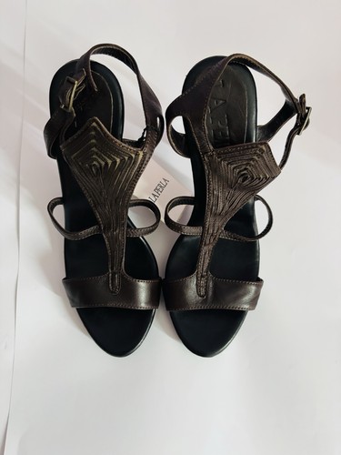 Sandales talons cuir - à,