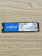 SSD NVMe M.2 Crucial P2 500 Go