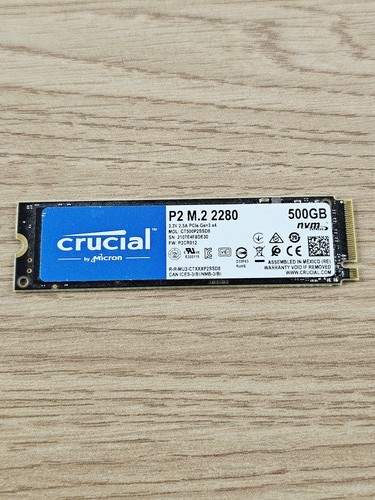 Ssd nvme crucial - ssd,