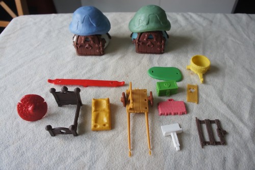 Lot maisons schtroumpfs - 2,