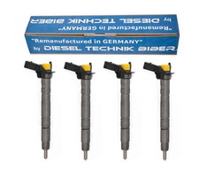 Fuel Injector 4x Injector 03L130277 VW Audi Seat Skoda 2.0 TDI 0445116030