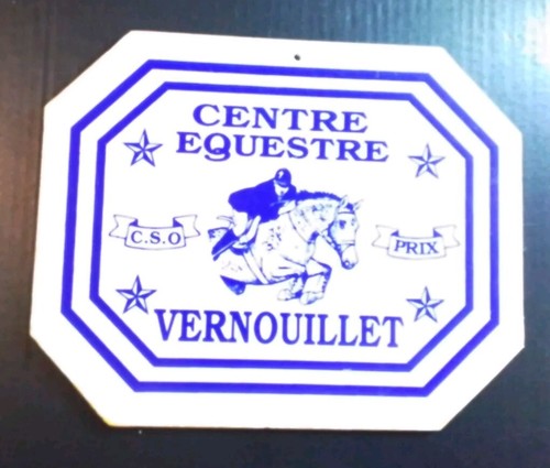 Plaque concours hippique - concours,