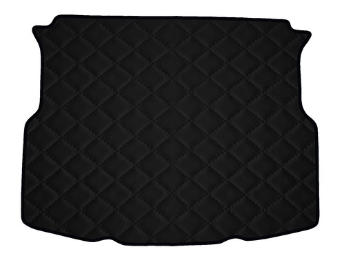 Matelassé cuir éco noir - matelassé,