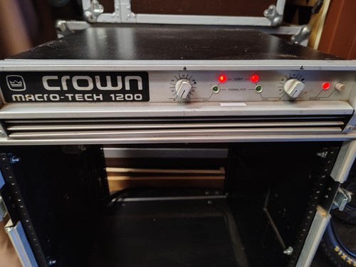 Crown macro tech 1200 - crown, macro-tech