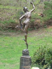 Rare Sculpture Superbe Mercury