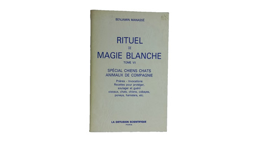 Benjamin manassé rituel de - "rituel,